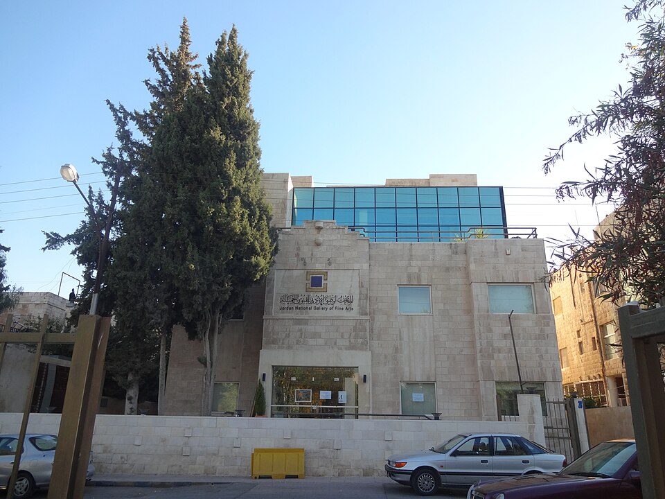 The exterior of the Jordan National Gallery of Fine Arts